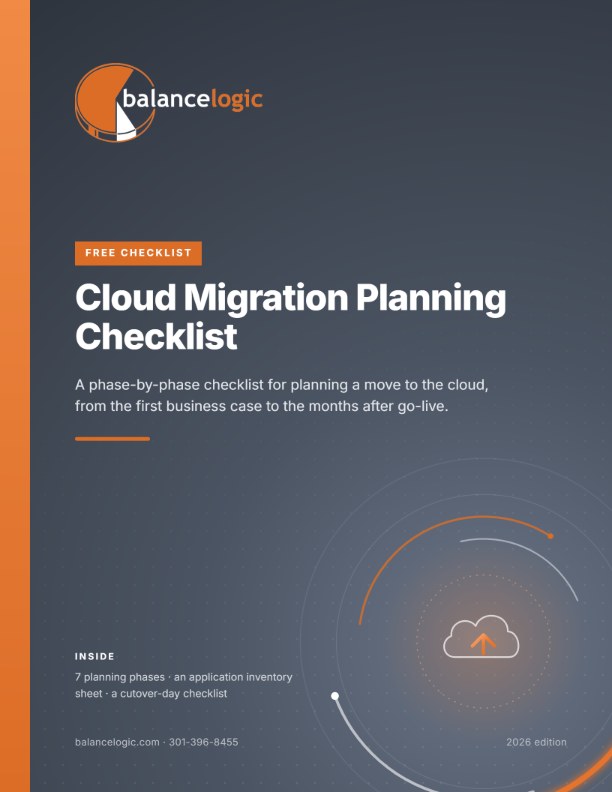 Cover of Cloud Migration Planning Checklist
