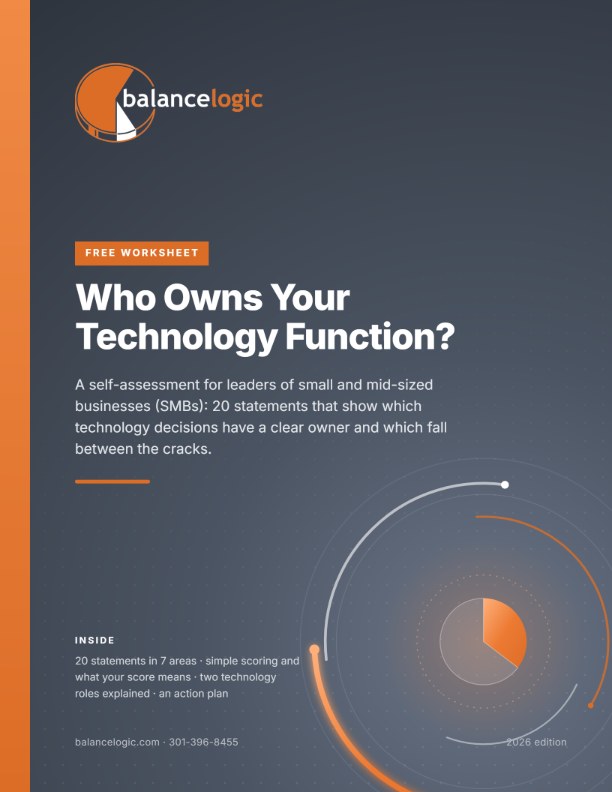 Cover of Who Owns Your Technology Function?